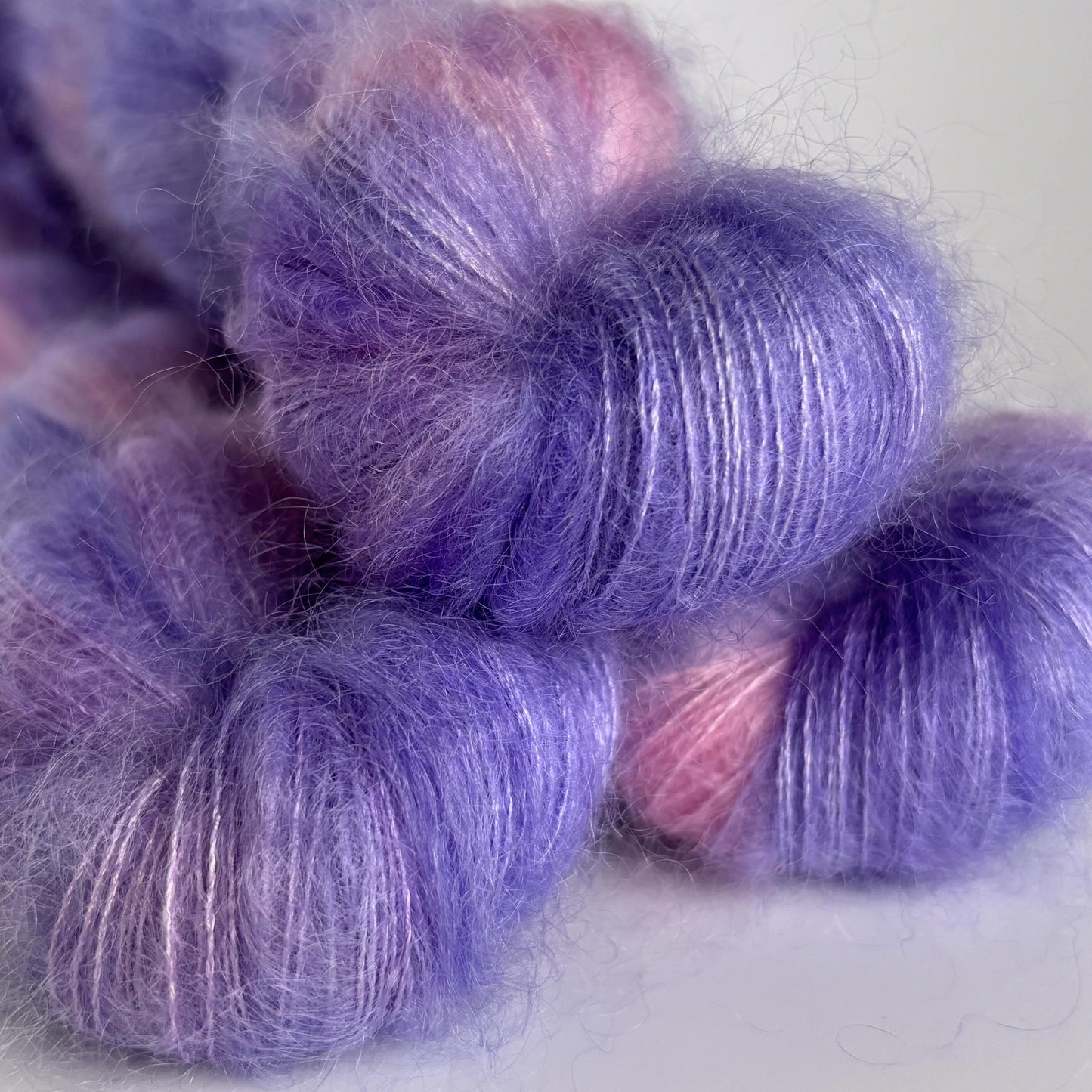Silk Mohair / Purple Durple