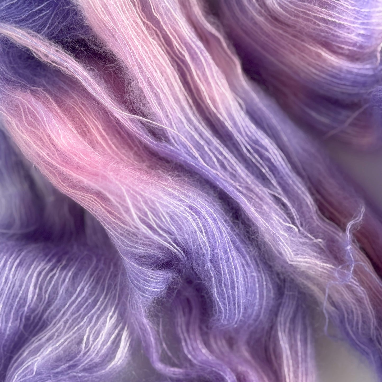 Silk Mohair / Purple Durple