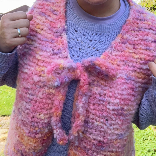 Be My Teddy Vest - Strikkekit / My Niece's Birthday