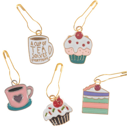 Maskemarkører med motiver - 5 stk.