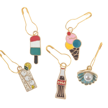 Maskemarkører med motiver - 5 stk.