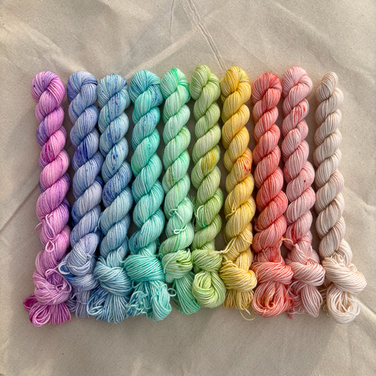 Mega Rainbow Speckles mini set (10x 20g)