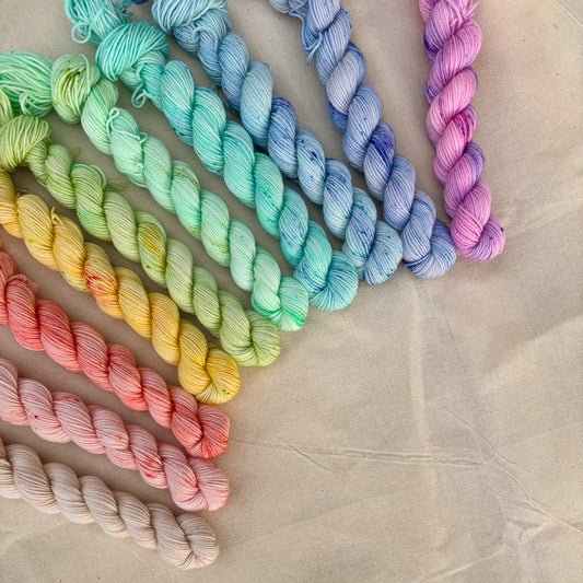 Mega Rainbow Speckles mini set (10x 20g)