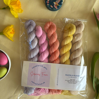 Pastels Please mini set (5x 20g)