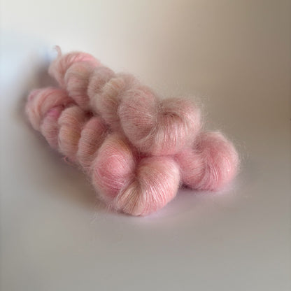 Silk Mohair Sparkle / Make Me Blush