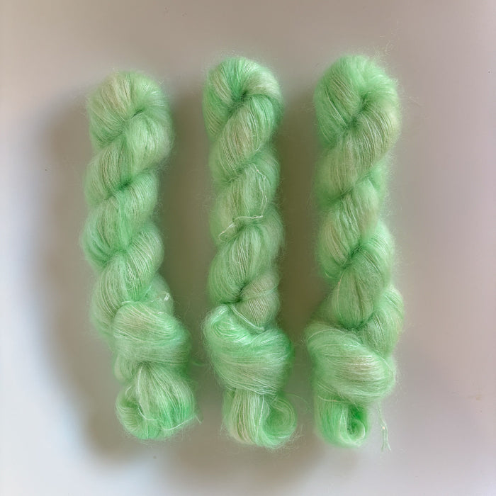 Silk Mohair Sparkle / Mint To Be