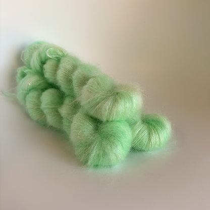 Silk Mohair Sparkle / Mint To Be