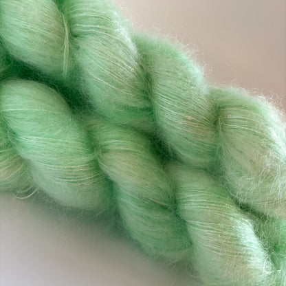 Silk Mohair Sparkle / Mint To Be