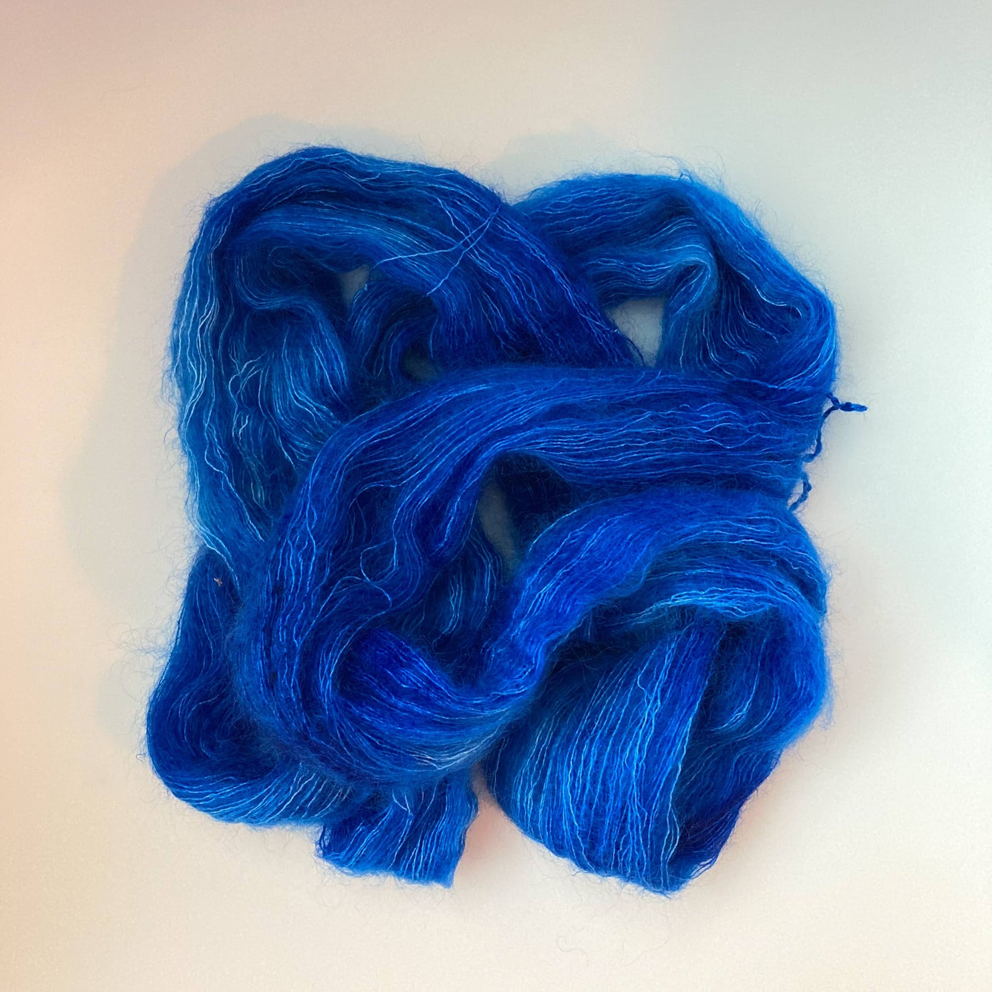 Silk Mohair / Electric Sky