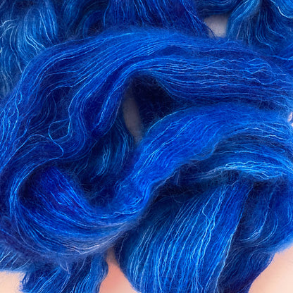 Silk Mohair / Electric Sky