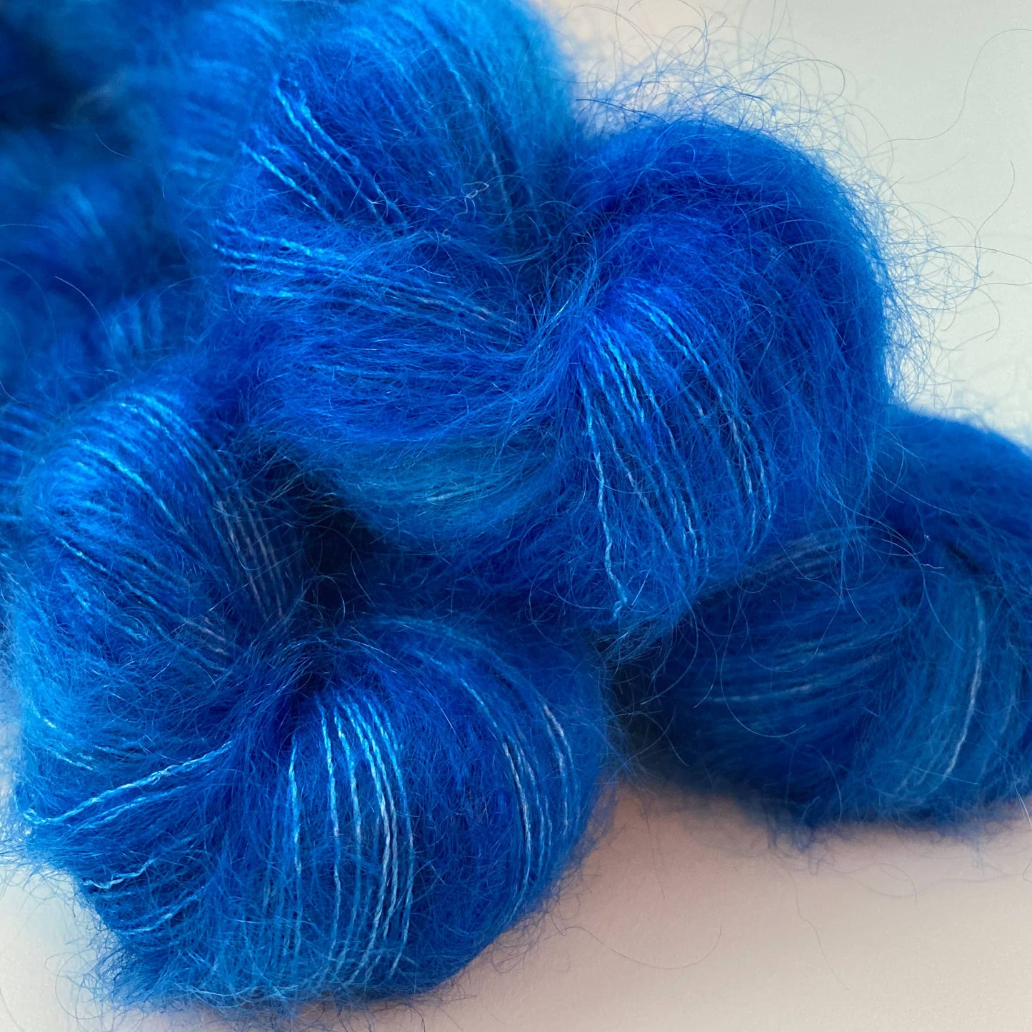 Silk Mohair / Electric Sky