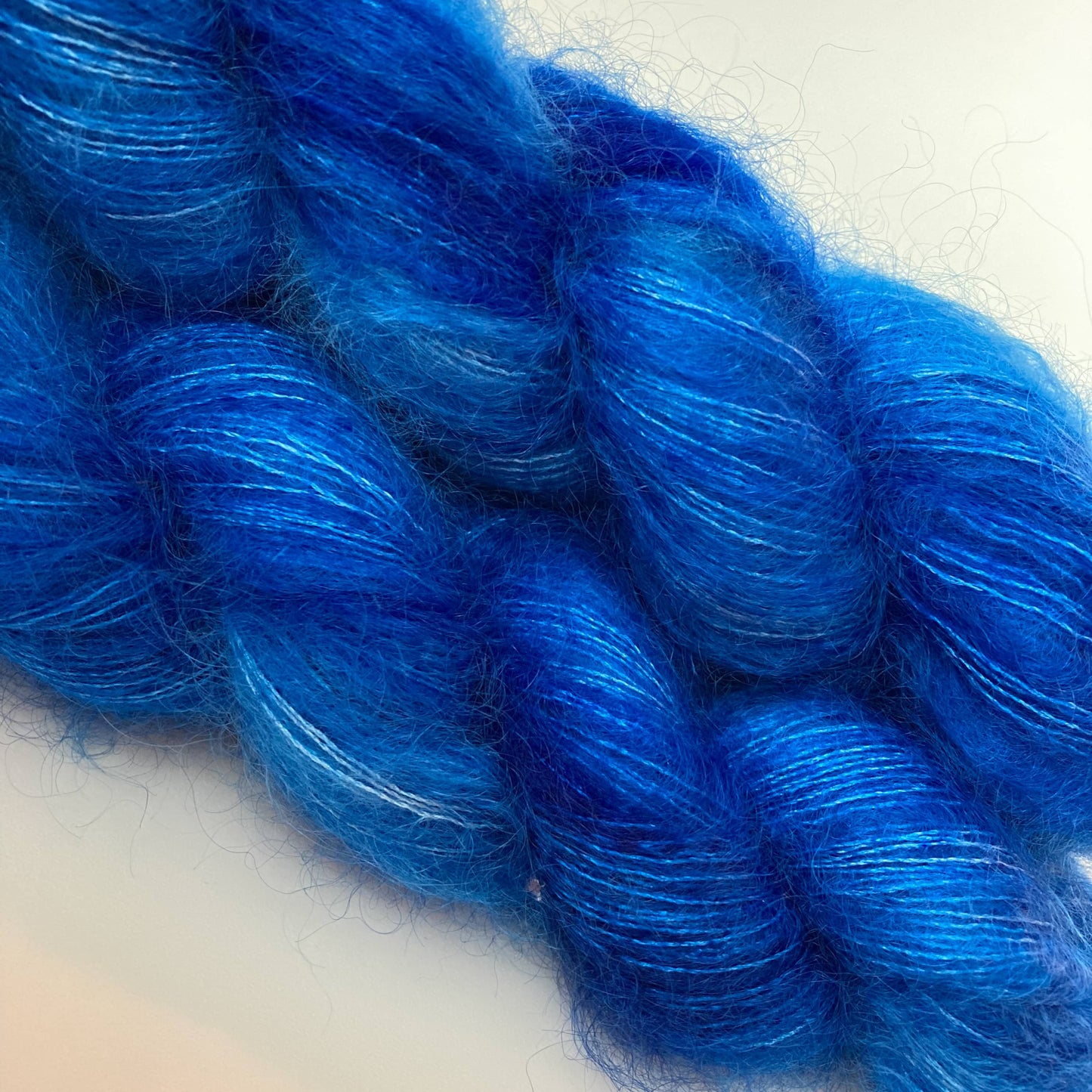 Silk Mohair / Electric Sky