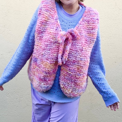 Be My Teddy Vest - Strikkekit / My Niece's Birthday