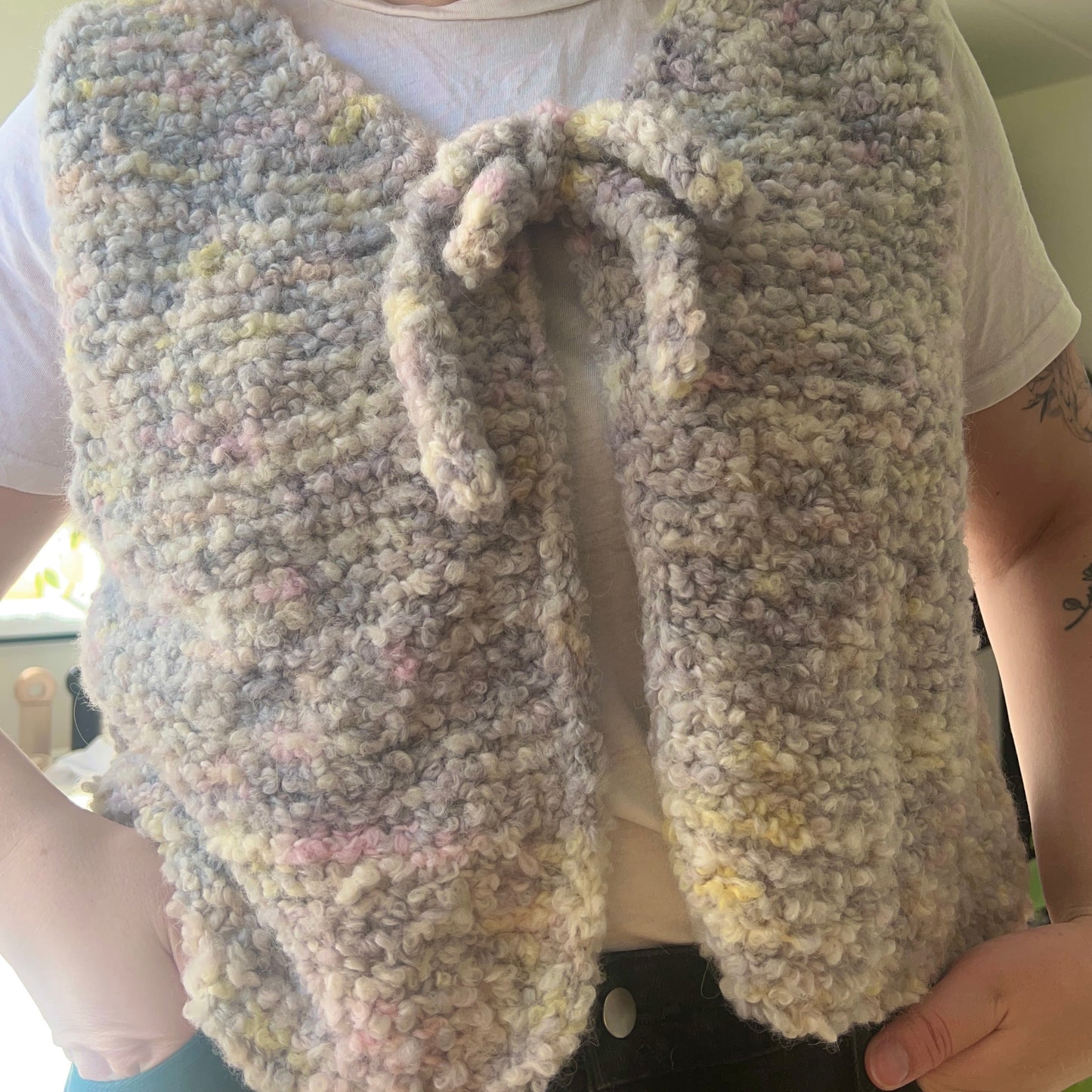 Be My Teddy Vest - Strikkekit / Set In Stone